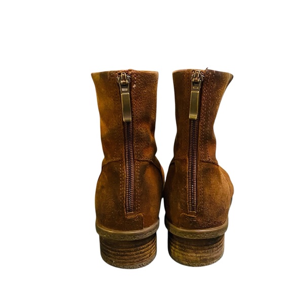 DANSKO Brianne Brown Waterproof Suede Ankle Boots Size 39 - Picture 2 of 6